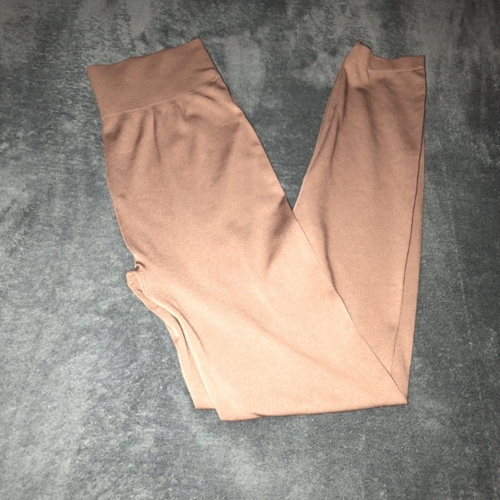 High rise tummy control leggings. One size